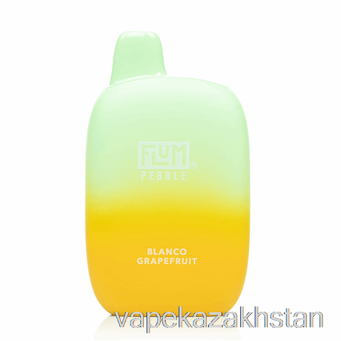 Vape Kazakhstan Flum Pebble 6000 Disposable Blanco Grapefruit